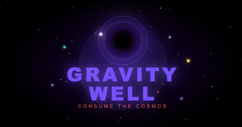 Gravity Well — free physics-based space arcade game