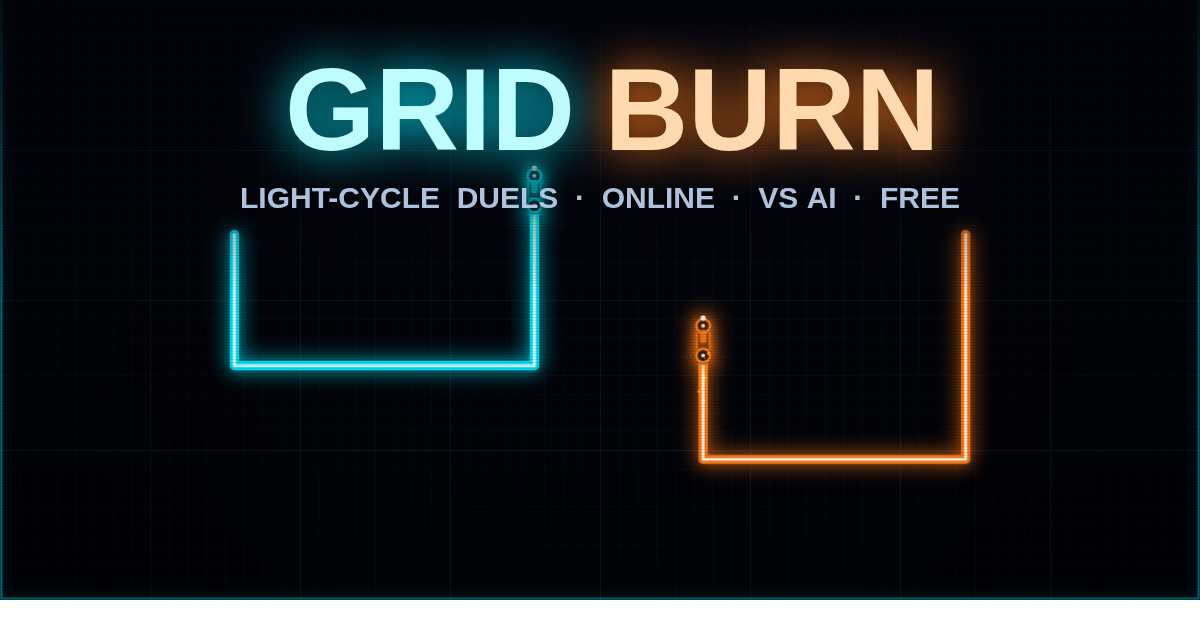 Gridburn — Tron-style light-cycle duels
